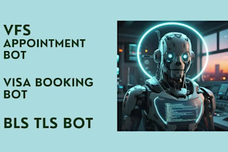 vfs appointment bot, visa automation bot, vfs booking bot, bls bot, tls bot
