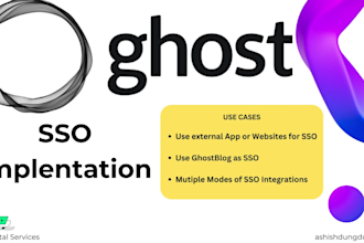 configure sso on ghost blog
