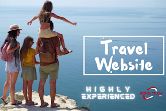 build tours and travel agency website with fast booking functionality