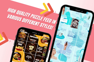 design aesthetic instagram puzzle feed
