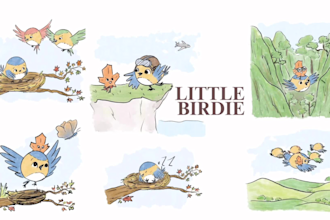 illustrate in whimsical old storybook style