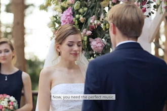 create romantic and magical piano music for your wedding