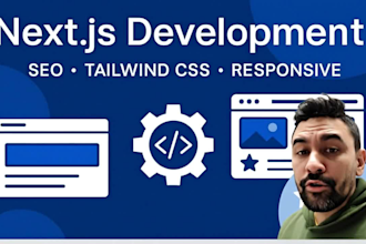 build a nextjs web app, saas dashboard or rest API