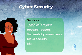 do cybersecurity technical writing and projects in 12 hours