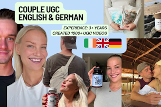 be your german and english ugc couple creator and models
