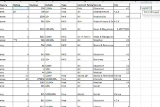 clean your data using spreadsheet