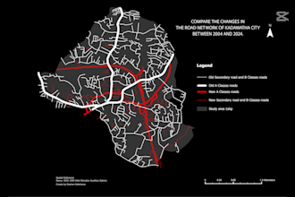 create professional gis maps, spatial analysis and image classification