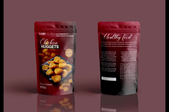 create unique, pouch design with mailer box design,