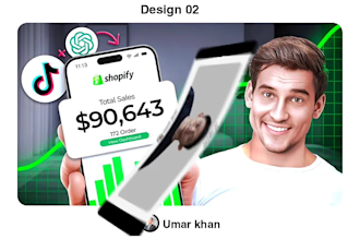 creative and attractive youtube thumbnail design