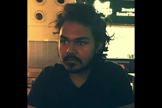 record quality voice over with a neutral indian accent