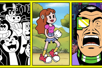 create rubberhose and retro vibe animations for your project
