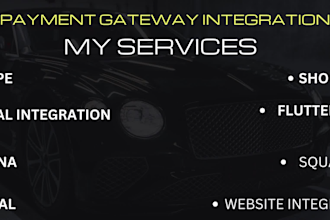 integrate paypal stripe and payment gateway