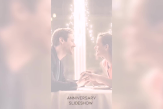 create wedding, birthday photo slideshow video