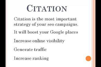 create 12 local citations with NAP for uk business
