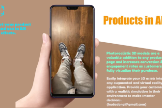 do 3d scan shoes for snap lens ar try on