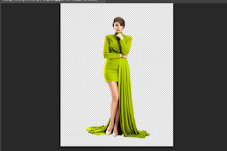 professionally change color of clothes,products or any image