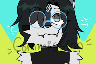 make you a icon animation,furry or human