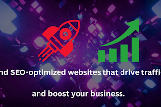 build a professional SEO friendly website with ranking