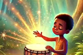 create captivating ai video for african folktales, ai art, and history