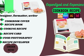 design format recipe book cookbook recipe  cooking recipe book cover