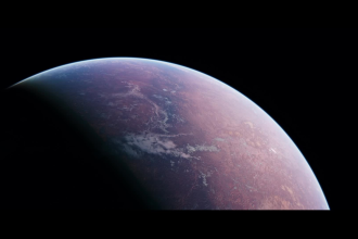 create realistic space scene renders and cinematics