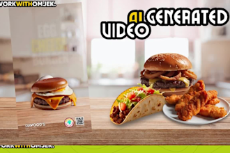 design a digital menu board for your fast food restaurant