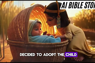 turn bible story, verses into stunning 3d ai bible story video
