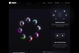 create 3d animated website, lottie animation, json animation, svg, UI animation