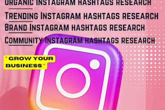 search instagram hashtags for your business, brand, others