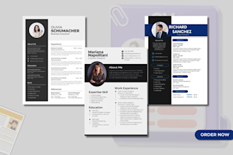 be your designer and professional CV maker