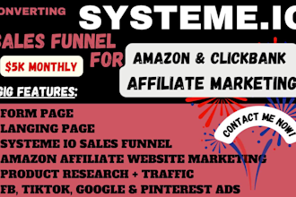 create systeme io sales funnel systeme io website systeme io affiliate marketing