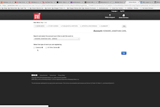 register your songs with bmi so you can get paid