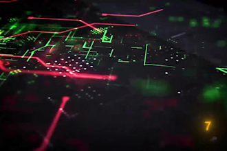 creat custom 3d logo animation