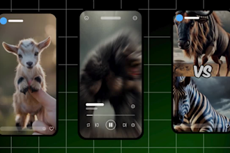 do viral hybrid reels animals and ai fusion