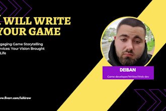 create engaging game narratives for your game