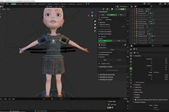 retarget rig3d animaze,3d skin, daz studio,ik fk rig, fix weight paint, ue5 rig
