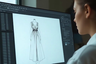 create fashion sketches, ai visuals and tech docs