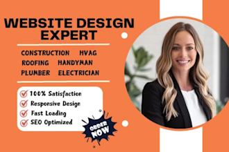 build roofing plumber handyman electrician remodeling and construction website
