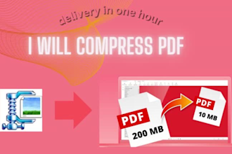 compress and reduce the size of all file like pdf to other