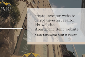 create real estate investor website carrot investor website, airbnb website
