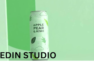 do 3d soda animation product animation 3d bottle design beverage animation