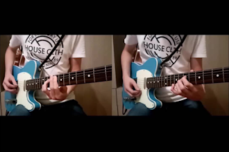 record electric guitar for your song
