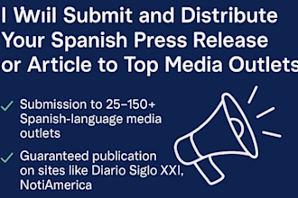do spanish article submission press release pr distribution