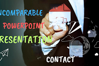 powerful presentations by seasoned professionals, slide decks and infographics