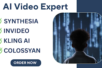 do realistic ai video using runway kling ai synthesia invideo colossyan