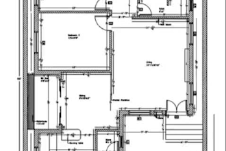 draw architectural floor plans in autocad 2d