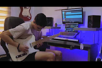 record professional electric guitars for your worship music