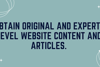 write engaging SEO website content or copy