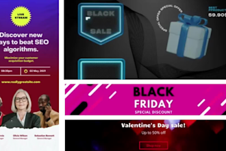 design interactive display ads and animated GIF banners