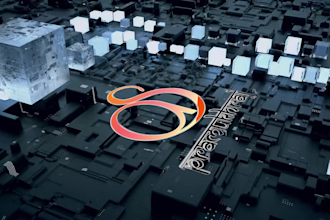 create amazing technology, security, tech logo animation